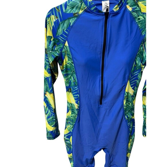 Halcurt Women’s Boy Leg One Piece Rash Guard Swimsuit Size M UPF 50 - Picture 9 of 12